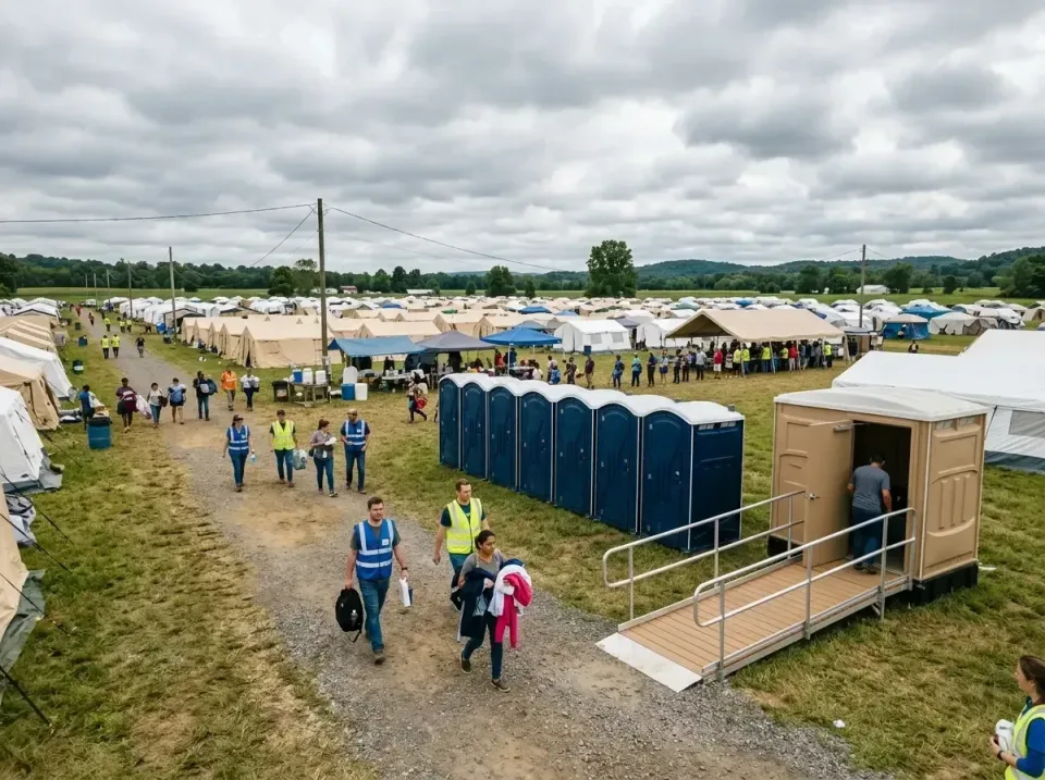 disaster-relief-camp-restrooms-010 — frequently asked questions, Dumpster & Portable Bathrooms Rental in Platteville, WI